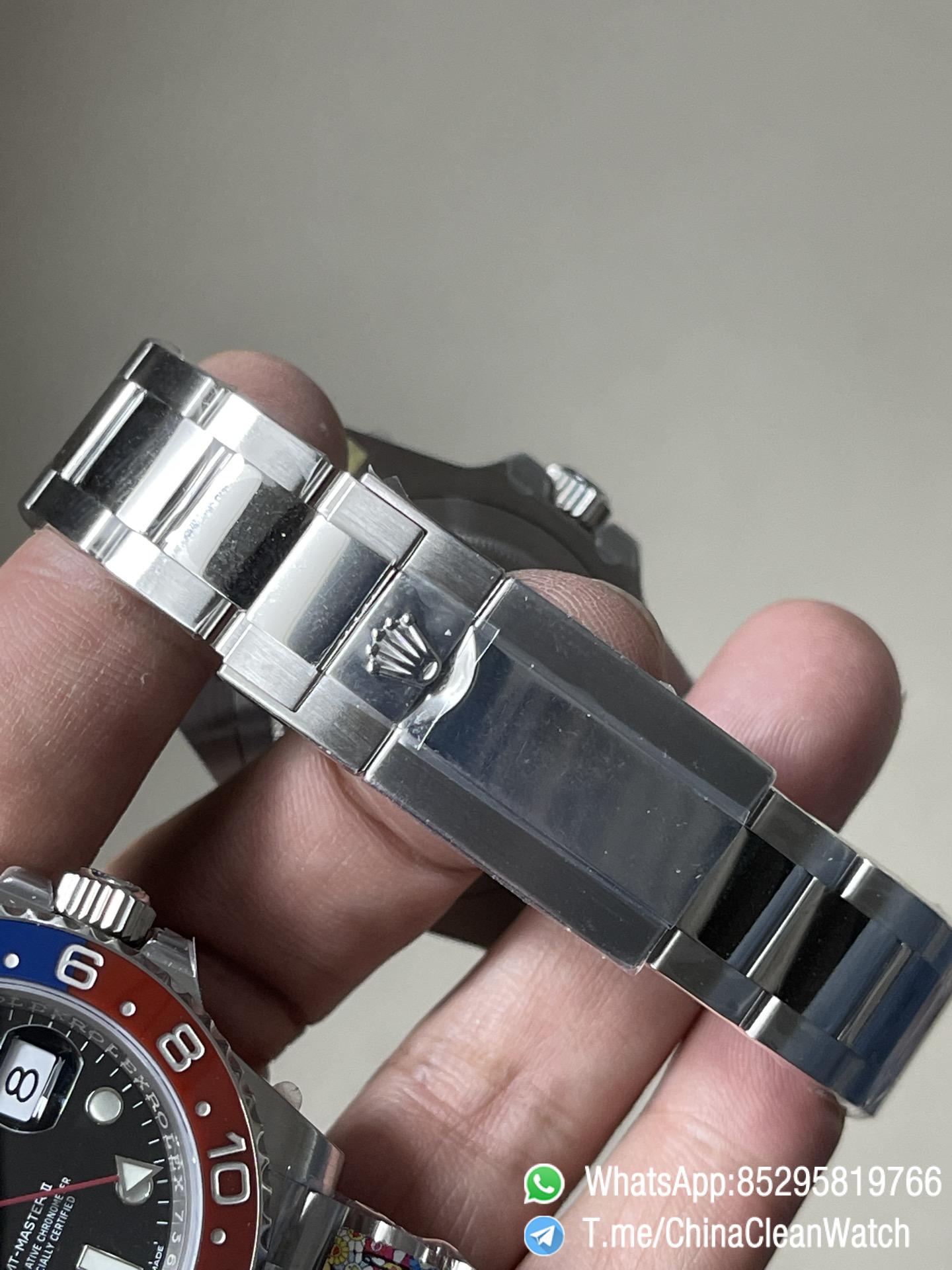 Clean Factory Rolex CF GMT Master II 126719BLRO Midnight Blue Dial Red Blue Ceramic Bezel 904L Oystersteel Oyster Bracelet SA3285 Movement 14 Clean Factory Rolex CF GMT Master II 126719BLRO Midnight Blue Dial Red Blue Ceramic Bezel 904L Oystersteel Oyster Bracelet SA3285 Movement 14